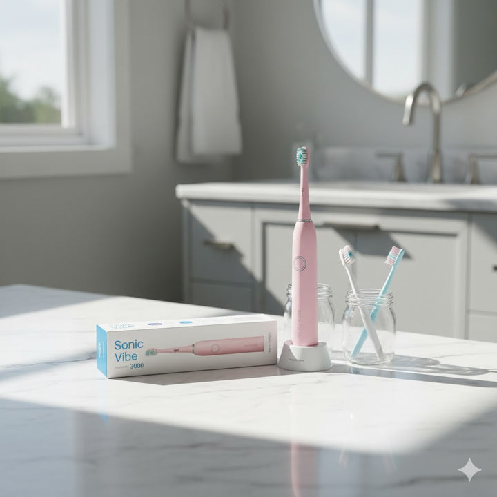 Sonic Electric Toothbrush – Deep Clean & Whitening for Healthy Teeth